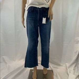 NWT 3X1, Higher Ground Elvia Cropped Flare Jeans Size 32